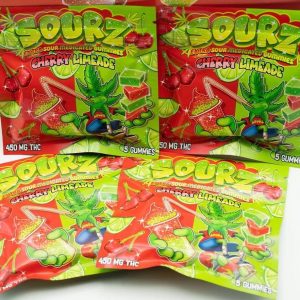 Sourz Gummies Cherry Limeade Edible