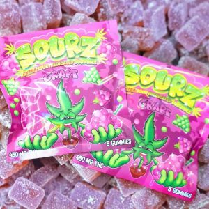 Sourz Gummies Grape Edibles