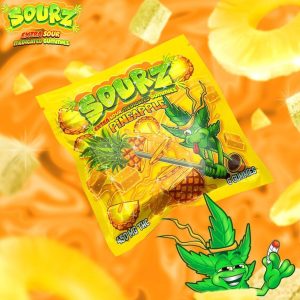 Sourz Gummies Pineapple Edibles